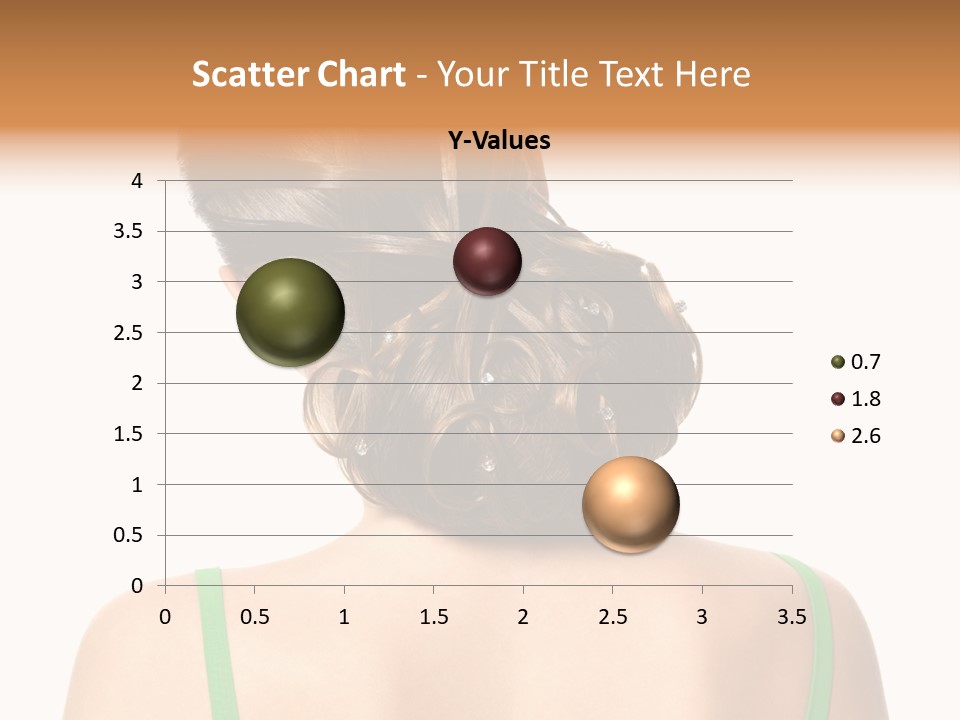 White Background Cool Curly PowerPoint Template