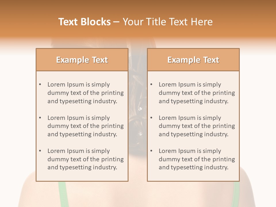 White Background Cool Curly PowerPoint Template