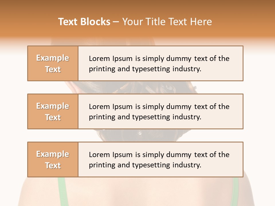 White Background Cool Curly PowerPoint Template