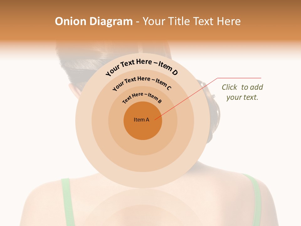 White Background Cool Curly PowerPoint Template