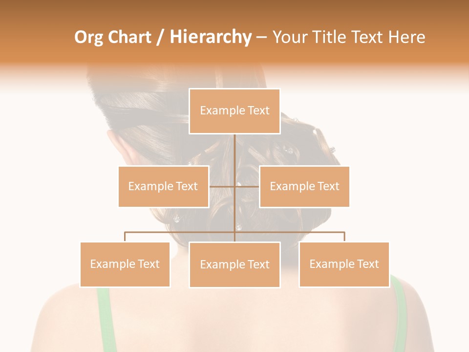 White Background Cool Curly PowerPoint Template