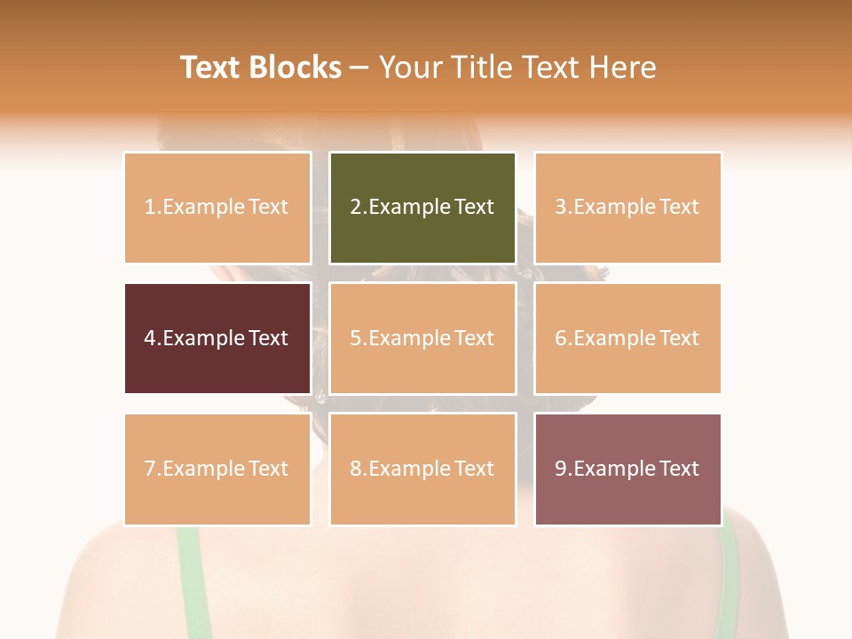 White Background Cool Curly PowerPoint Template