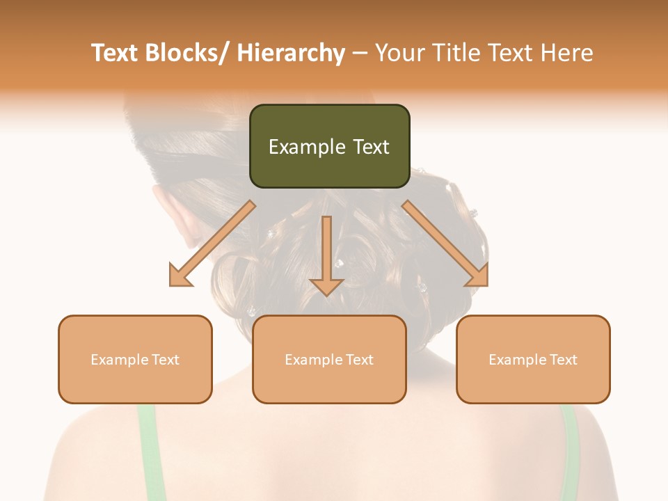 White Background Cool Curly PowerPoint Template