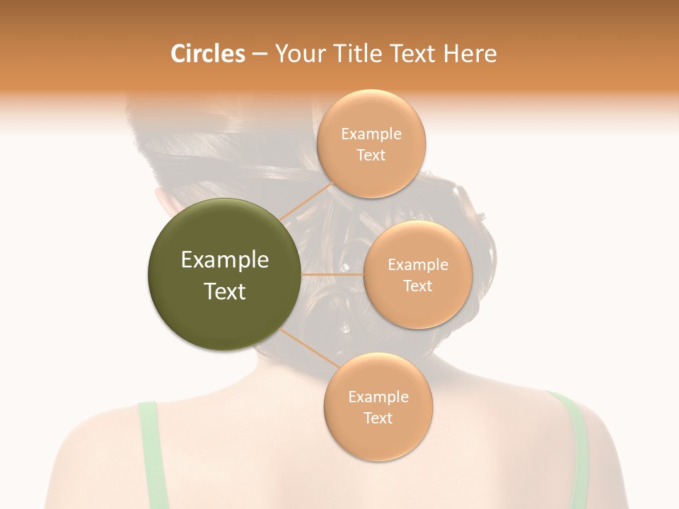 White Background Cool Curly PowerPoint Template