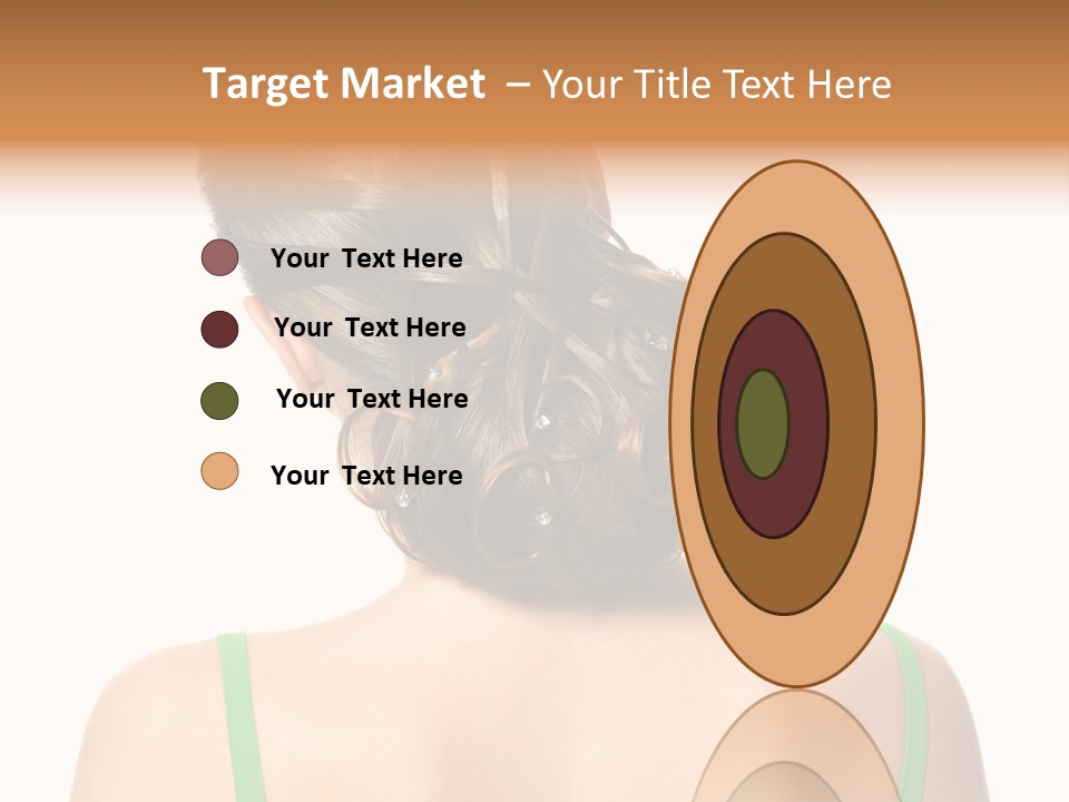 White Background Cool Curly PowerPoint Template