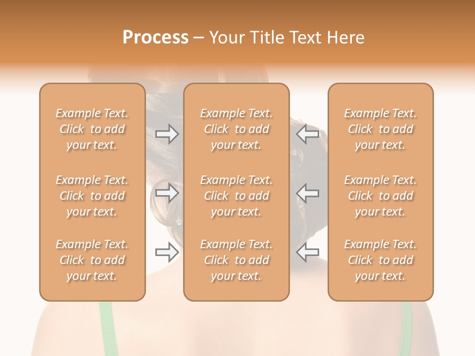 White Background Cool Curly PowerPoint Template