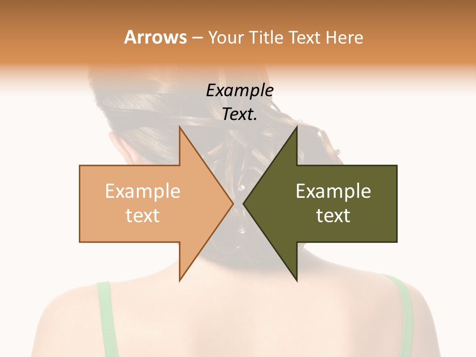 White Background Cool Curly PowerPoint Template