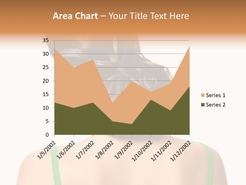 White Background Cool Curly PowerPoint Template