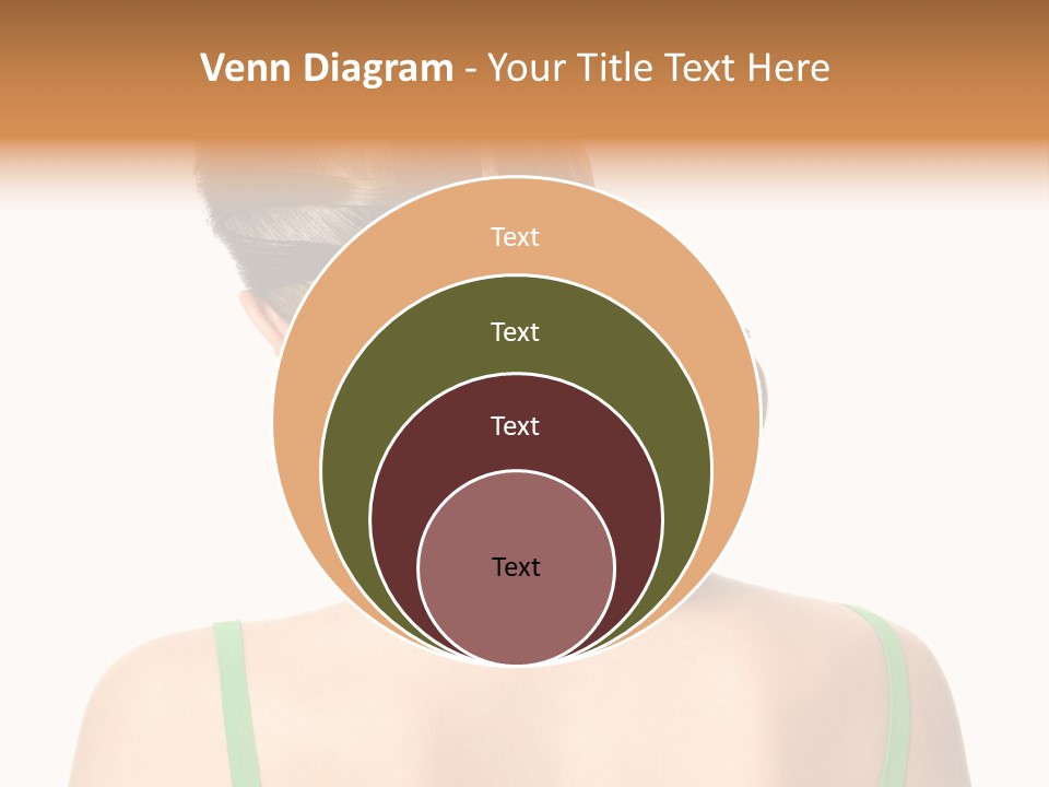 White Background Cool Curly PowerPoint Template