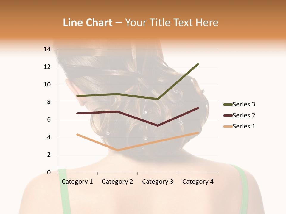 White Background Cool Curly PowerPoint Template