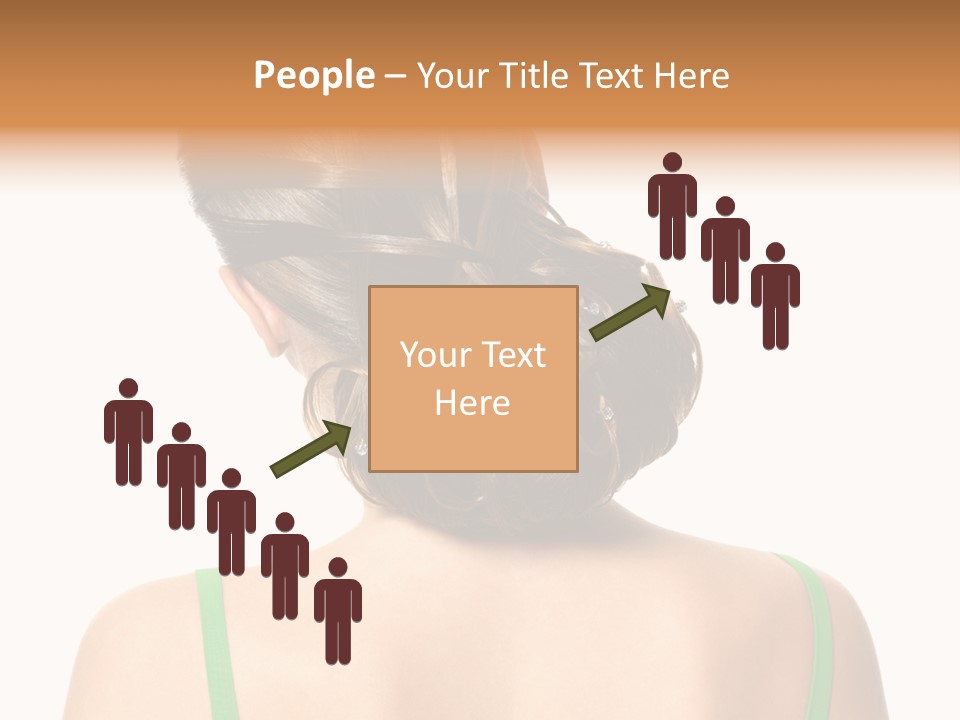 White Background Cool Curly PowerPoint Template