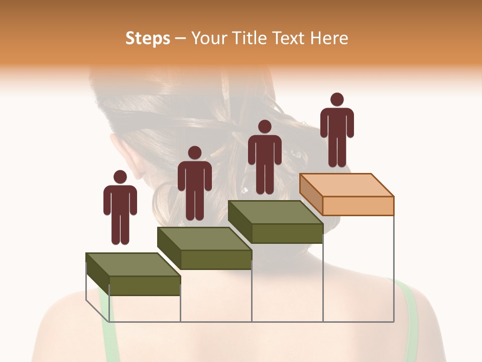 White Background Cool Curly PowerPoint Template