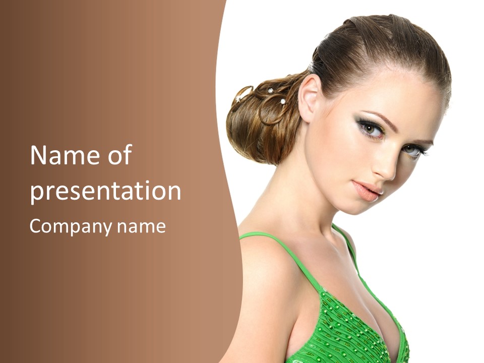 Bright Sexy Gorgeous PowerPoint Template