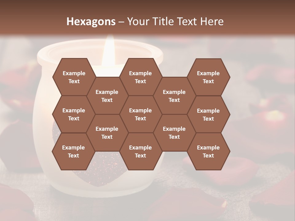 Two Petal Card PowerPoint Template