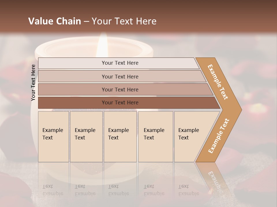 Two Petal Card PowerPoint Template