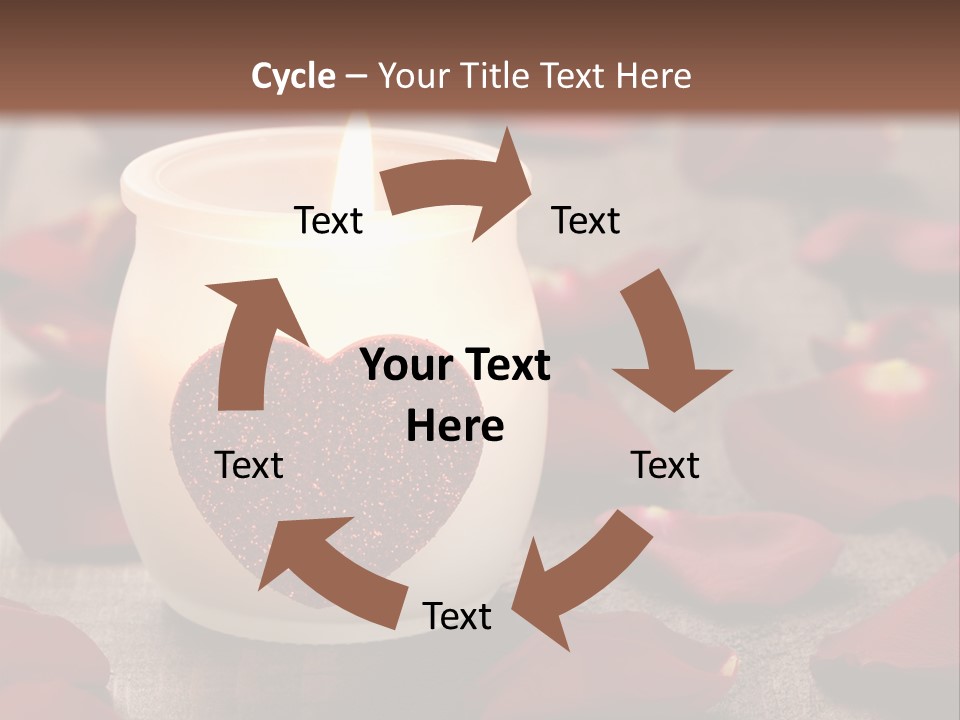 Two Petal Card PowerPoint Template