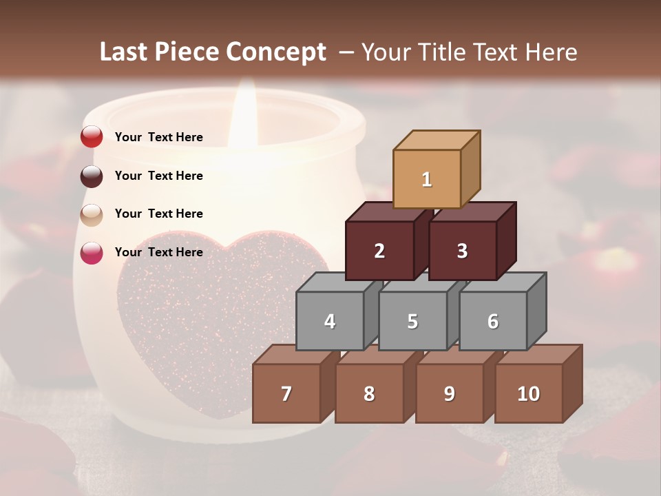 Two Petal Card PowerPoint Template