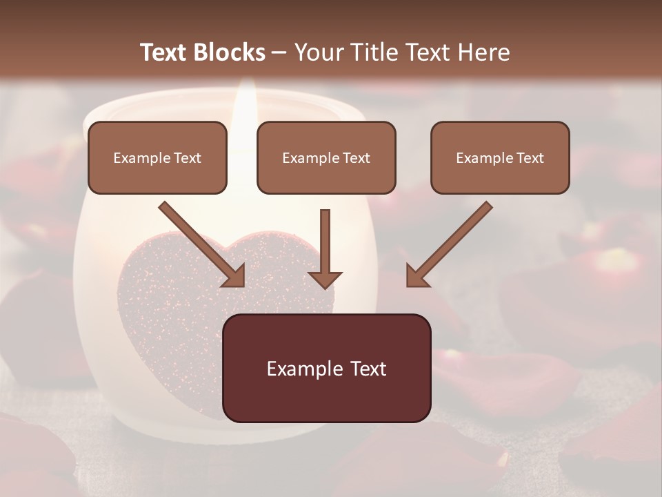 Two Petal Card PowerPoint Template