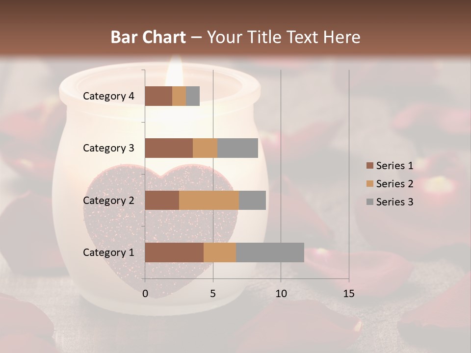Two Petal Card PowerPoint Template