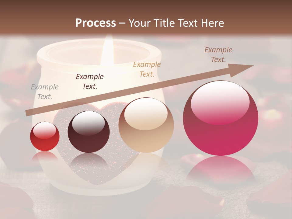 Two Petal Card PowerPoint Template