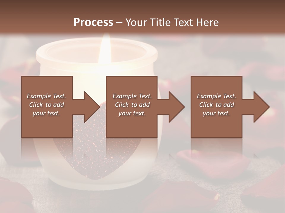 Two Petal Card PowerPoint Template