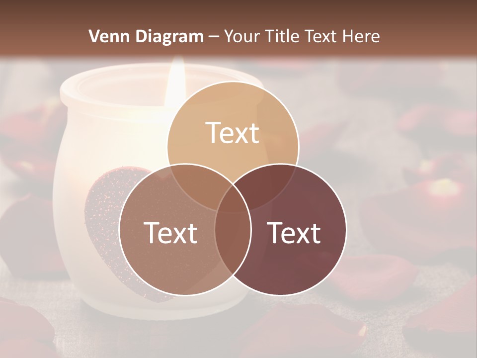 Two Petal Card PowerPoint Template