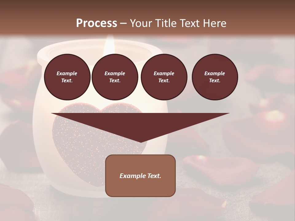 Two Petal Card PowerPoint Template