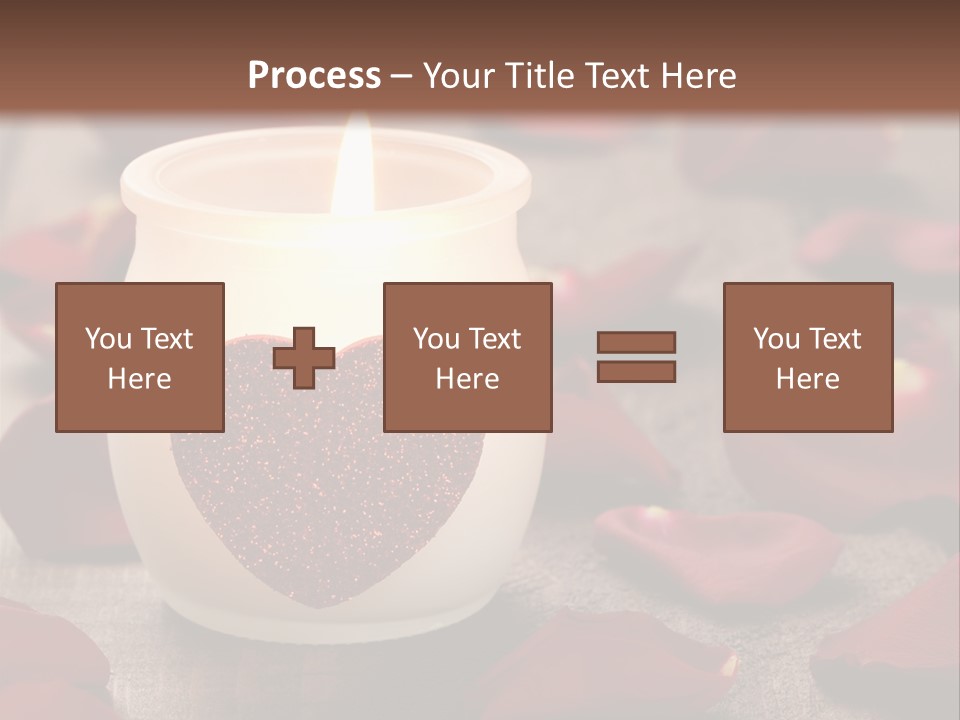 Two Petal Card PowerPoint Template