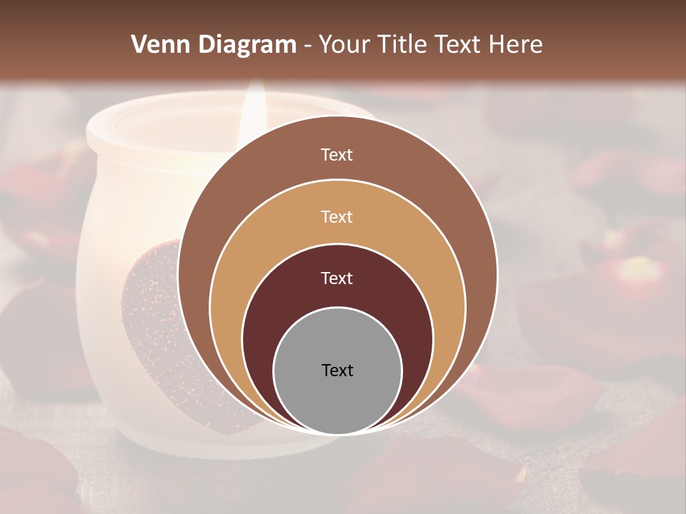 Two Petal Card PowerPoint Template