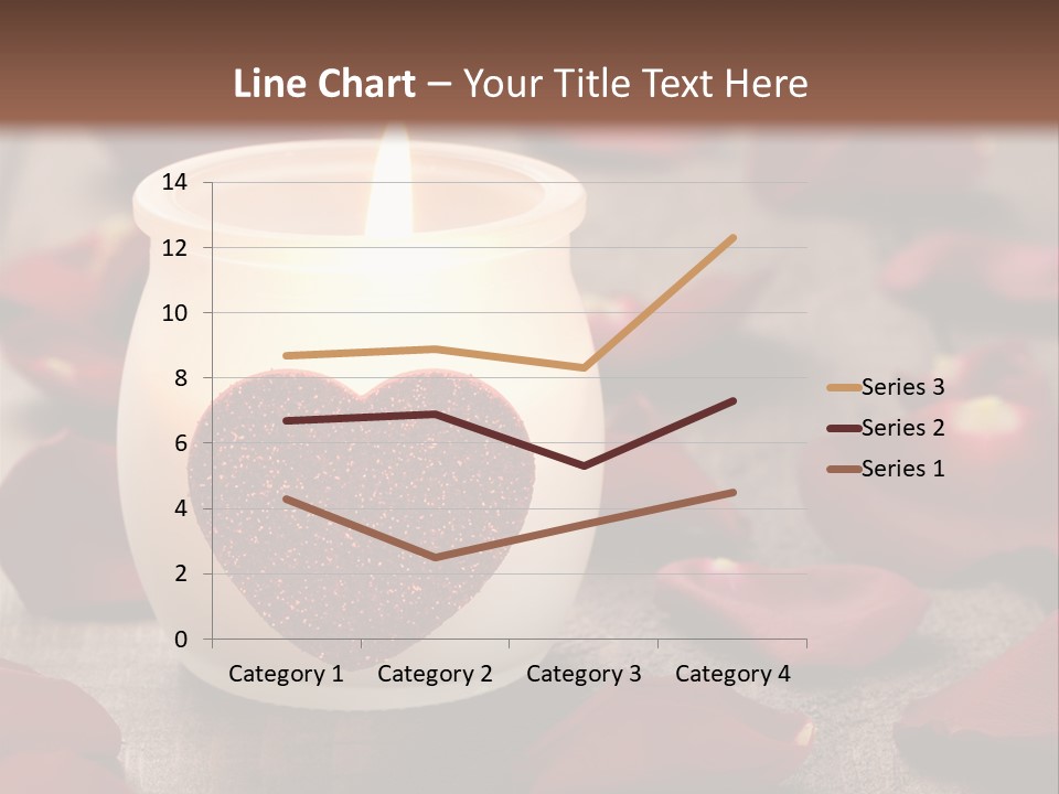 Two Petal Card PowerPoint Template