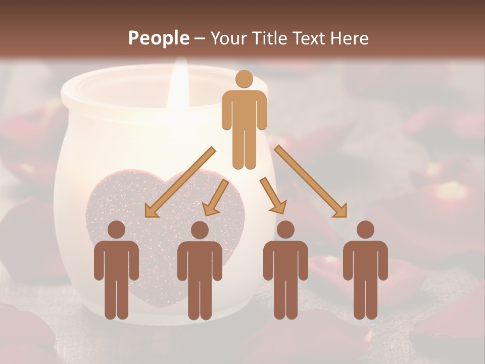 Two Petal Card PowerPoint Template