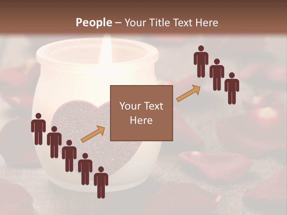 Two Petal Card PowerPoint Template