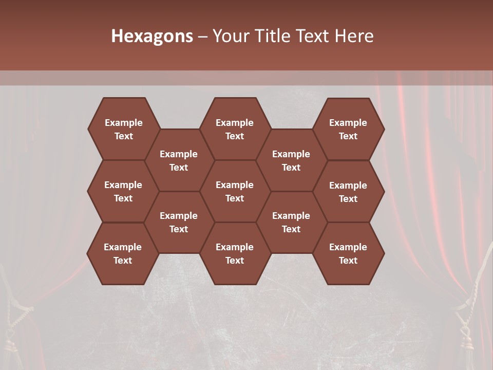 Open Act Scratched PowerPoint Template