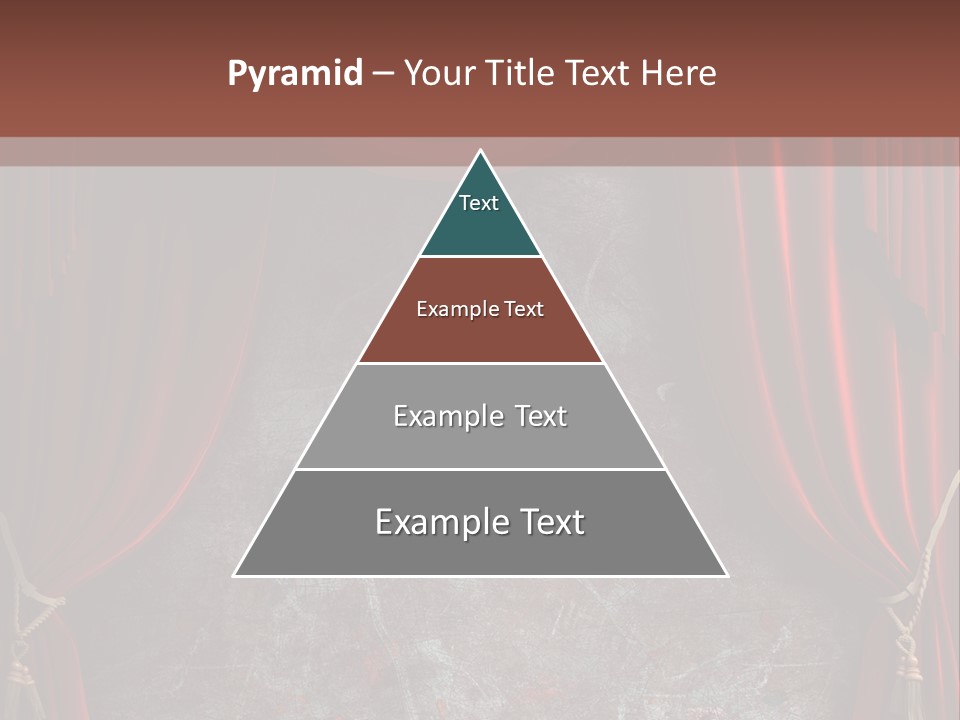 Open Act Scratched PowerPoint Template