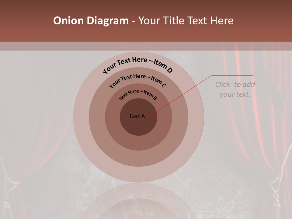 Open Act Scratched PowerPoint Template