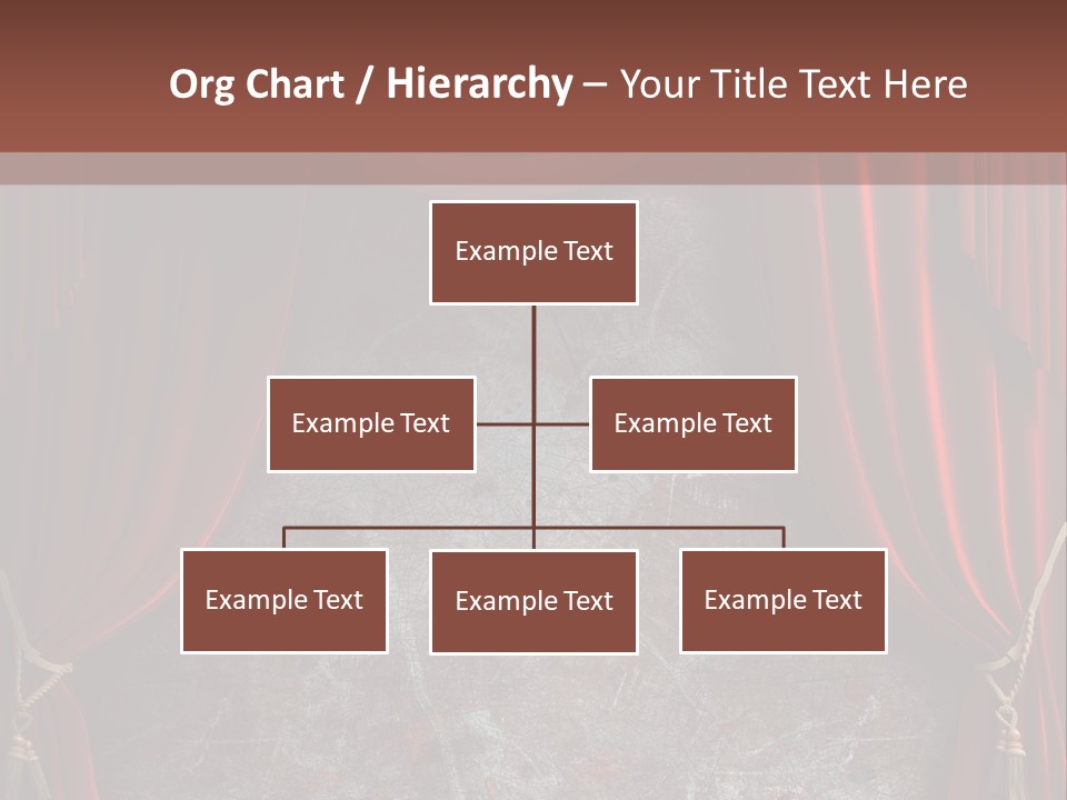 Open Act Scratched PowerPoint Template