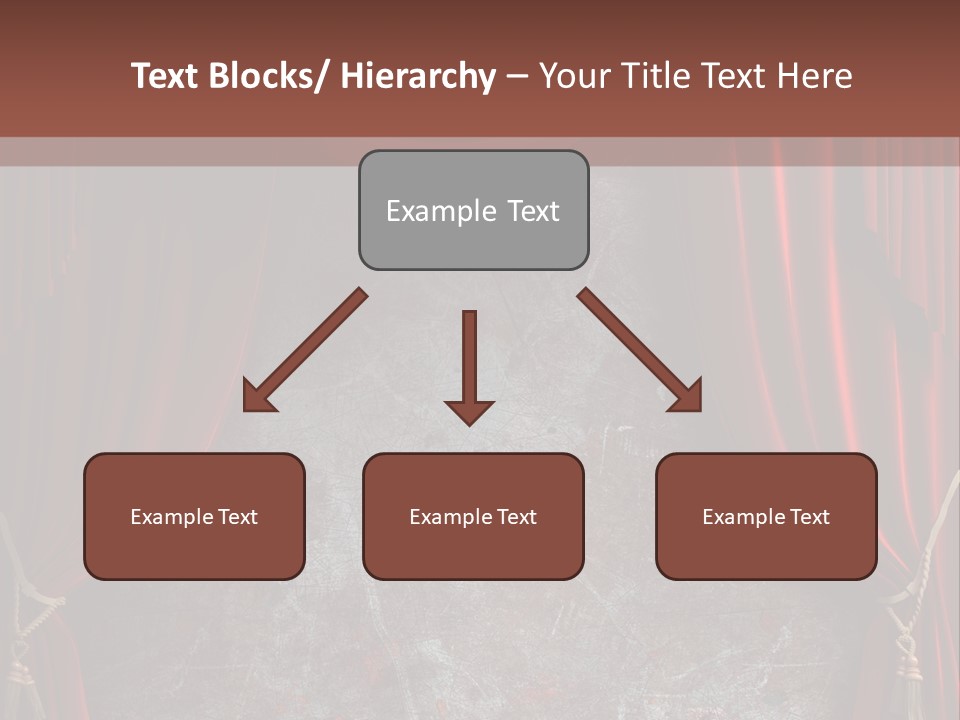 Open Act Scratched PowerPoint Template