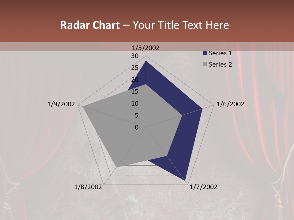 Open Act Scratched PowerPoint Template