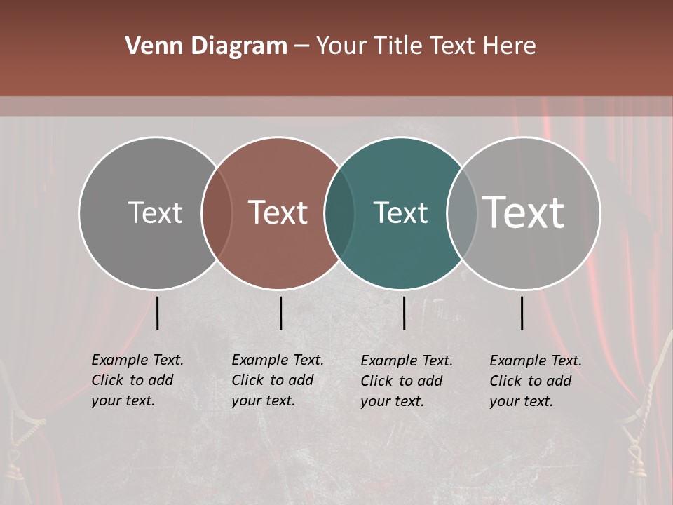 Open Act Scratched PowerPoint Template