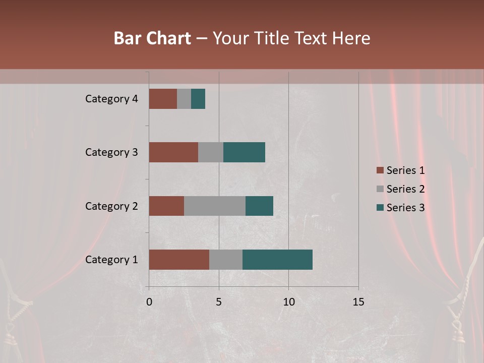 Open Act Scratched PowerPoint Template
