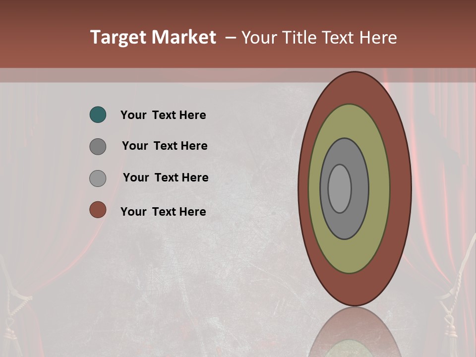 Open Act Scratched PowerPoint Template