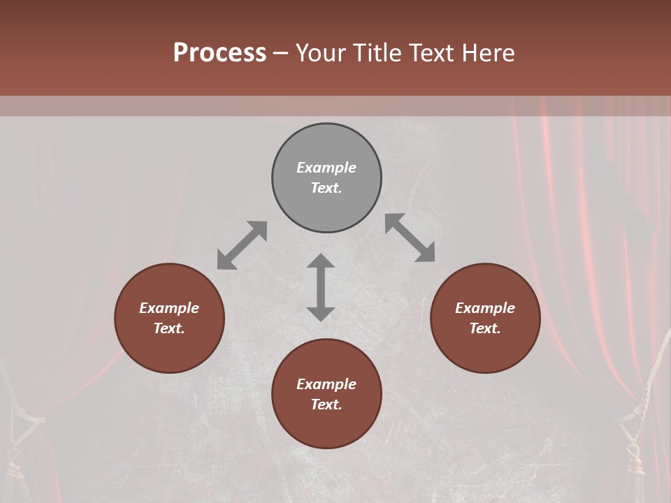 Open Act Scratched PowerPoint Template