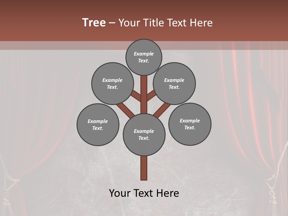 Open Act Scratched PowerPoint Template