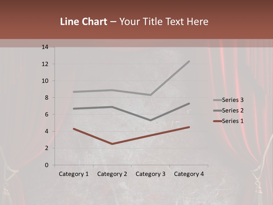 Open Act Scratched PowerPoint Template