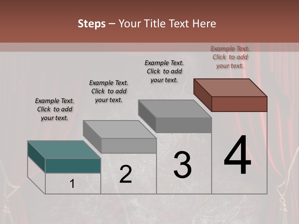 Open Act Scratched PowerPoint Template