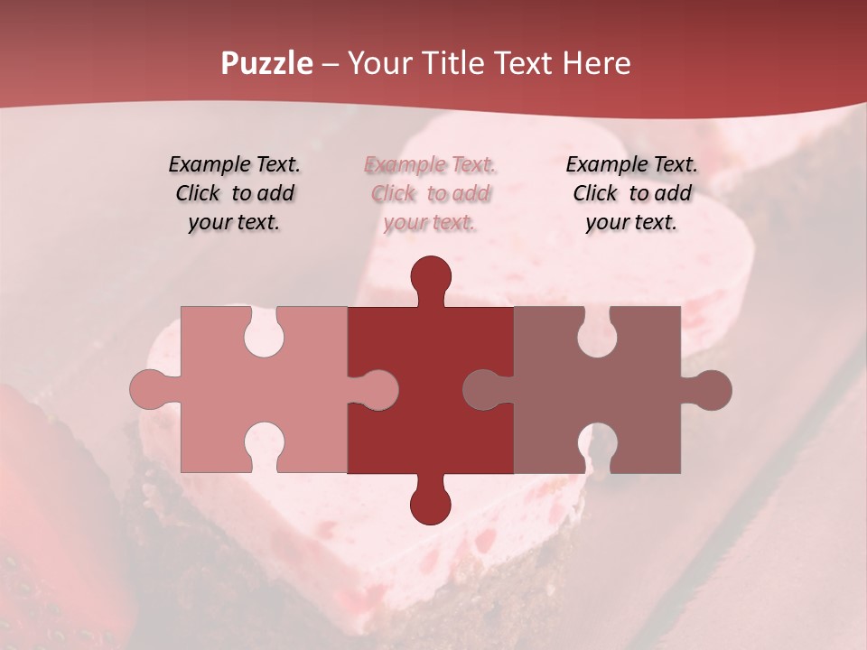 Shape Valentine Red PowerPoint Template