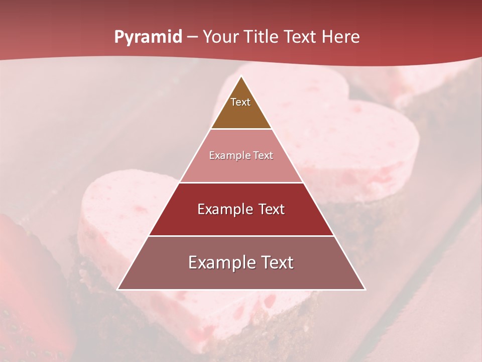 Shape Valentine Red PowerPoint Template