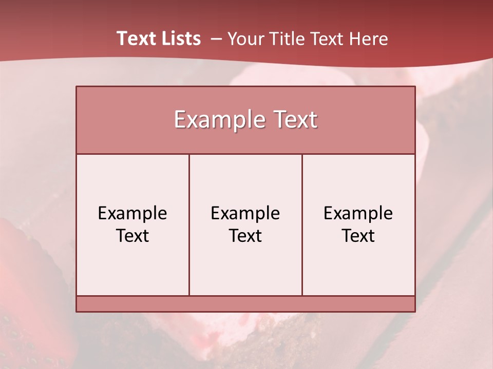 Shape Valentine Red PowerPoint Template