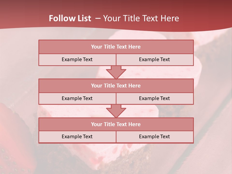 Shape Valentine Red PowerPoint Template