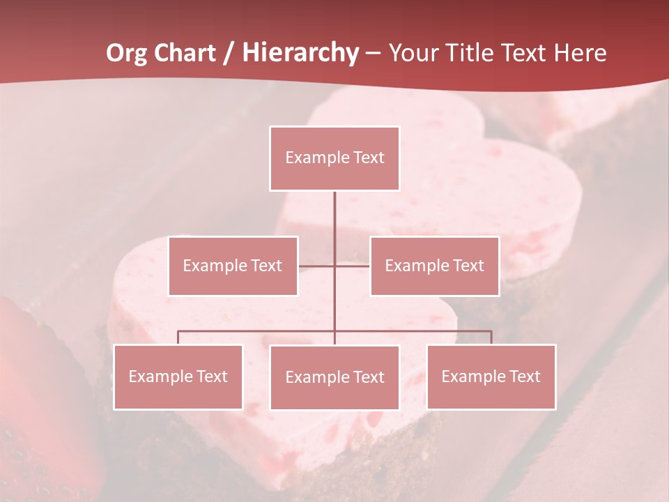 Shape Valentine Red PowerPoint Template